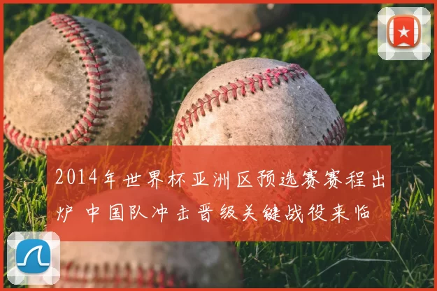 2014年世界杯亚洲区预选赛赛程出炉 中国队冲击晋级关键战役来临